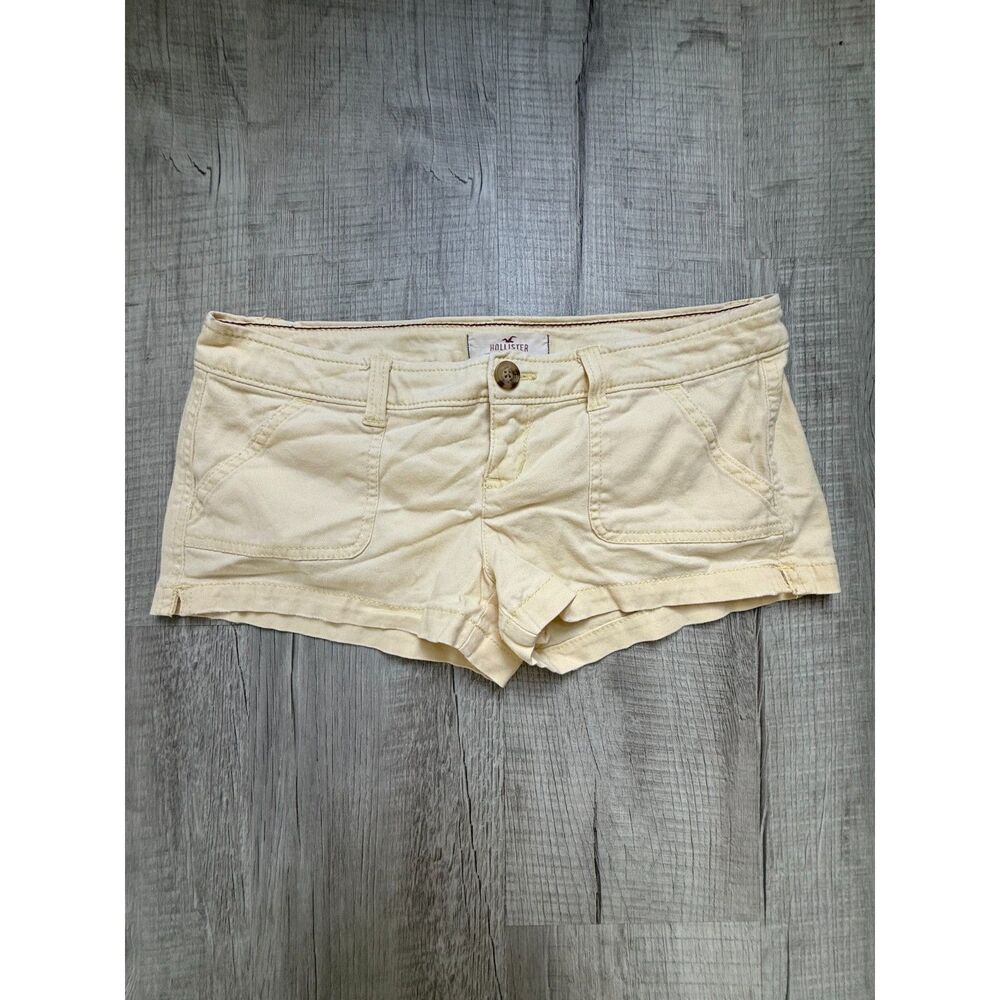 Vintage Hollister yellow short shorts